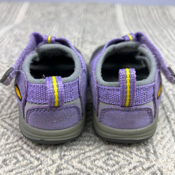 KEEN Newport H2 Purple Gray Sandals, Size 4 Toddler, Closed Toe Water Shoes - Picture 5 of 14